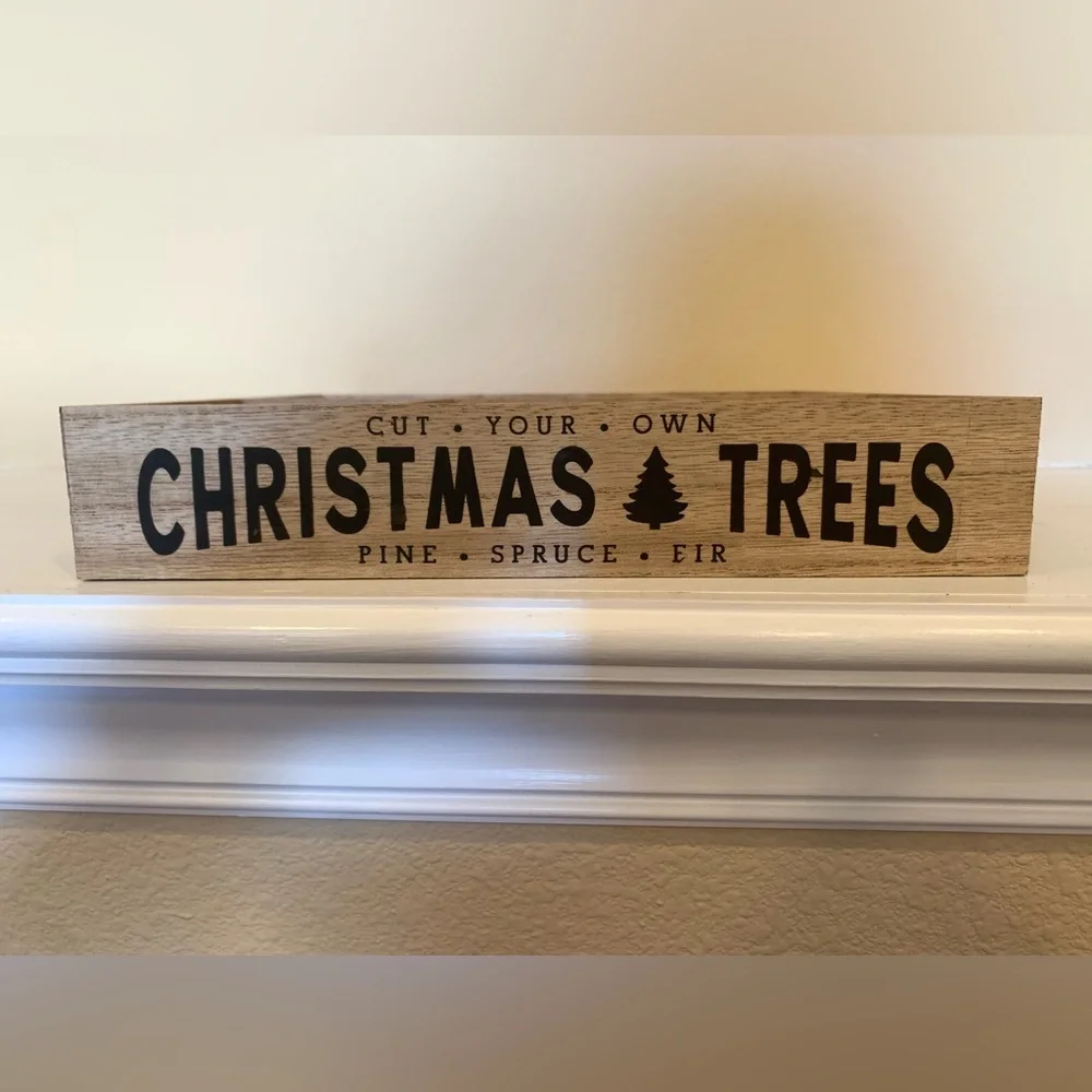 Target Bullseye Christmas crate NEW Target cookie crate Christmas Trees brown